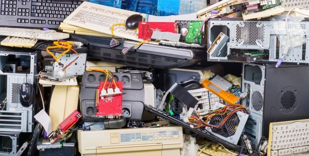 electronic waste recycling & drop-off facility
